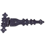 Cerniera In Ferro Battuto Ala Piana Orizzontale 420B 182X92Mm Serie Rustica Tirolo Mobili 