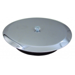 TAPPO Espansione POZZETTO Cromato Diametro 100 mm Scarico WC Pavimento INOX