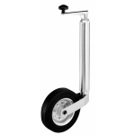 Ruota Ruotino Sollevamento Carrello Appendice Rimorchio Roulotte Registrabile 48 Mm