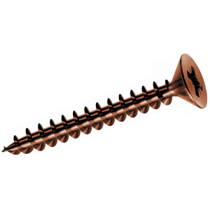 100 PZ - VITI TRUCIOLARE TP MM 6 X130 BRONZATE