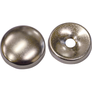 200 PZ - BORCHIA COPRIVITE OTTONE NICHELATO 20MM