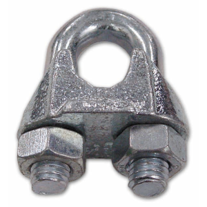 25 PZ - MORSETTO A CAVALLOTTO ZINCATO MM 12 MAURER