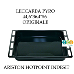 Leccarda Pyro Smaltata Nera 44,6*36,4*56 Forno Originale Ariston Hotpoint Indesit
