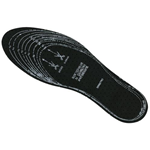 Solette Scarpe Sottopiede Carboni Attivi AntiOdore Antisudore UNIVERSALI Colore NERO Taglia Regolabile 