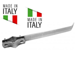 Staffa Zanca Rinforzata Fissaggio A Muro Palo Antenna Tv Ø 25-60 33 Cm Made In Italy