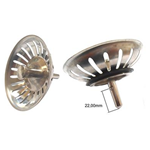 Tappo Lavello Cestello Basket Adattabile FRANKE Albero 35,65 mm - 22,00 mm 