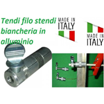 1 Pz. Mini Tendil Tendifilo Tirante Tendi Filo Per Filo Stendibiancheria New