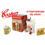 KIT Fermentazione BIRRA Dye COOPERS 33 Litri  Fai Da Te Ecolux ACCESSORI  No Malto