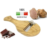 Calder Taglia Tartufi In Legno Di Olivo Lama Seghettata Made In Italy Cioccolata