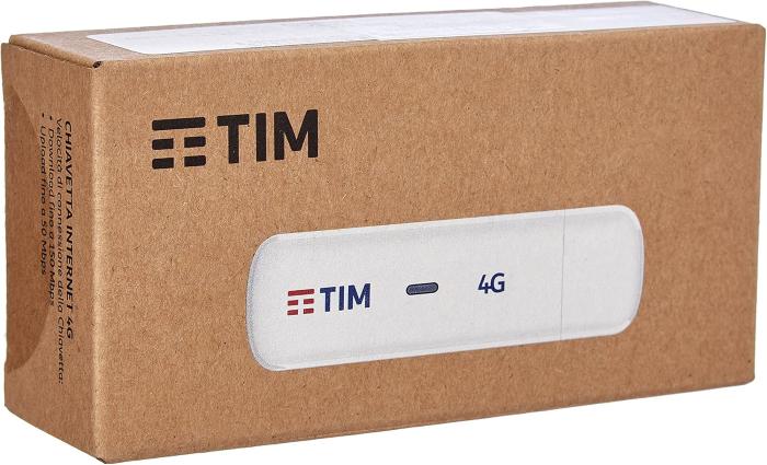 Chiavetta Internet 4G LTE TIM usb MF833U1 MODEM microSD per tutti operatori NUOVA