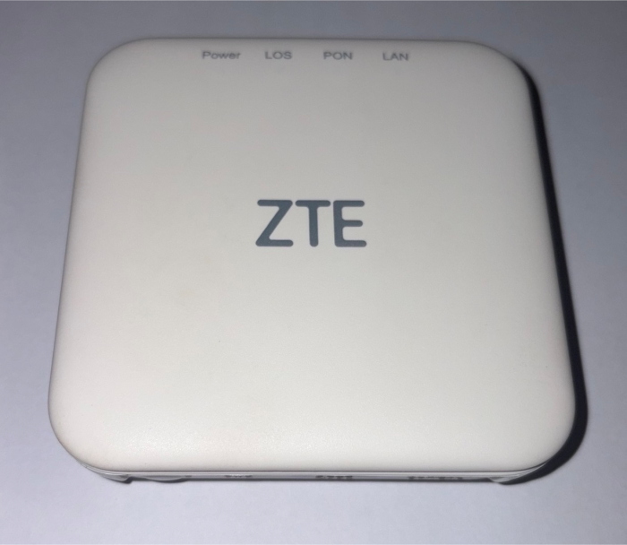 GPON 2,5 GBps Convertitore Terminale ZTE ONT ZXHN F6005 Fibra ottica FTTH Tim