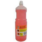Alcol Etilico Denaturato Colore Rosa 94° Flacone 1 Lt Alcool Sanificante Disinfettante 