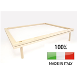 Calder Secca Pasta Impilabile Legno Faggio Rete Alimentare 51 X 40 Cm Made In Italy