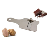 Calder Tagliatartufi Mandolina Inox 18/10 Lama Seghettata Cioccolato Made In Italy