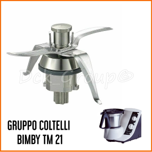 Lame Gruppo Coltelli Adattabile BIMBY TM 21 Completa di Guarnizione ALTA  QUALITA