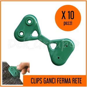 SIGANDG 10pc clips per rete ombreggiante,pinzas para toldos,accessori  camper,campeggio accessori utili,clip per telo ombreggiante,accessori