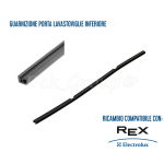 Guarnizione INFERIORE Porta LAVASTOVIGLIE Ricambio REX ELECTROLUX ZANUSSI 1527401002